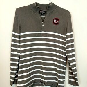 Gameday Couture South Carolina striped sweater size medium